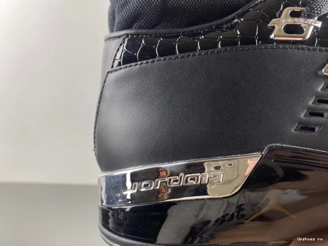 Metallic Silver Jordan 17 303891-004 Black   0327